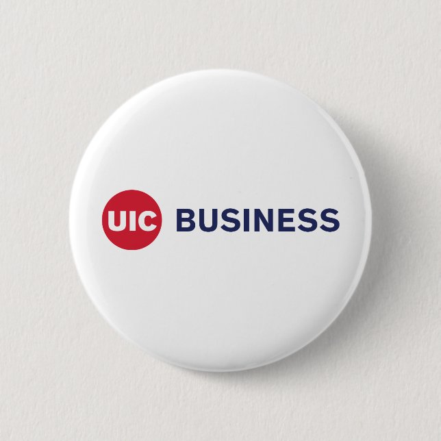 Chapa Redonda De 5 Cm UIC Business (Anverso)