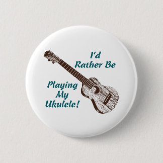 Chapa Redonda De 5 Cm Ukulele