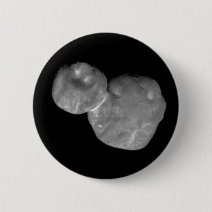 Chapa Redonda De 5 Cm Ultima Thule Arrokoth Kuiper Belt (objeto)