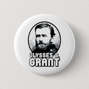 Chapa Redonda De 5 Cm Ulysses S. Grant