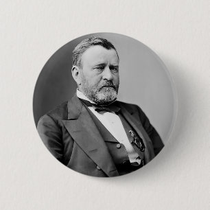 Chapa Redonda De 5 Cm Ulysses S. Grant