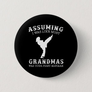 Chapa Redonda De 5 Cm Uming, Yo Era Como La Mayoría De Las Abuelas, El P