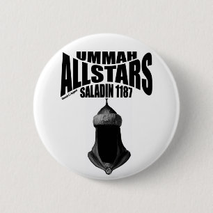 Chapa Redonda De 5 Cm Ummah Allstars Saladin