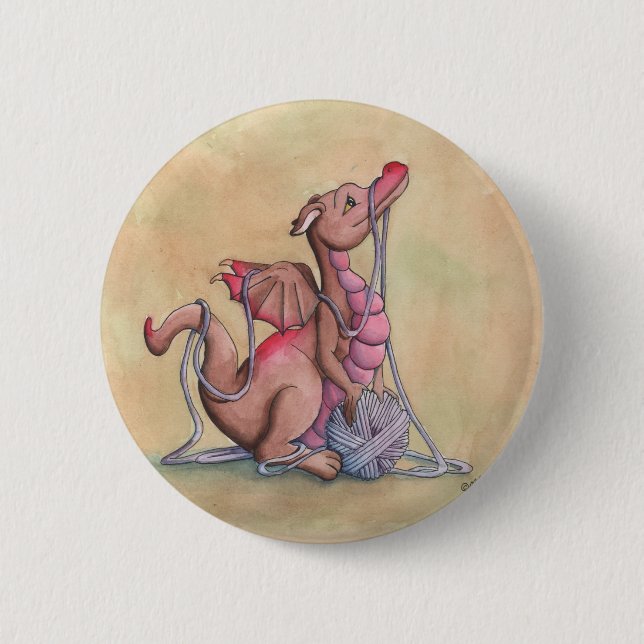 Chapa Redonda De 5 Cm Un buen hilado (Anverso)