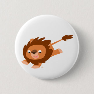 Chapa Redonda De 5 Cm Un león Personalizado vivo