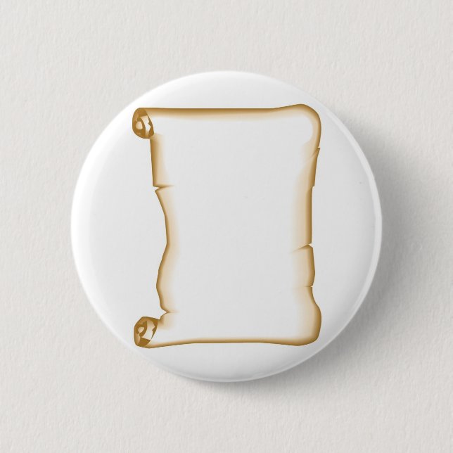 Chapa Redonda De 5 Cm Un pergamino (Anverso)