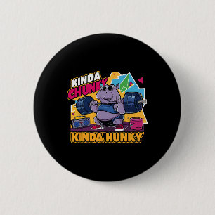 Chapa Redonda De 5 Cm Un poco chunky, un poco hambriento.