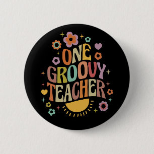 Chapa Redonda De 5 Cm Un profesor genial