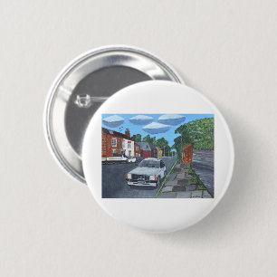 Chapa Redonda De 5 Cm Una calle en Derby