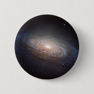 Chapa Redonda De 5 Cm Una galaxia espiral en Leo