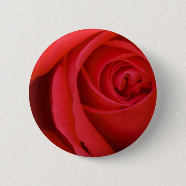Chapa Redonda De 5 Cm Una Rosa Roja Para Ti (Anverso)
