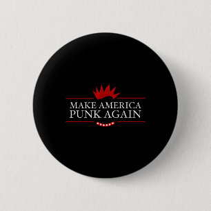 Chapa Redonda De 5 Cm Una vez más el Punk estadounidense contra la idea