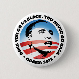 Chapa Redonda De 5 Cm Una vez que usted va negro del 1/2, usted nunca