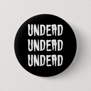Chapa Redonda De 5 Cm Undead Undead