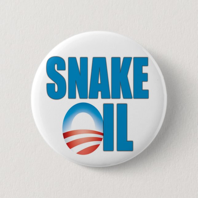 Chapa Redonda De 5 Cm Ungüento mágico (Obama) (Anverso)