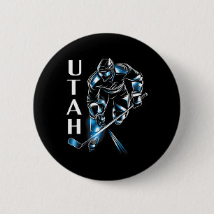 Chapa Redonda De 5 Cm Uni de Hockey para adultos Eddy'S Canyon Utah Hock
