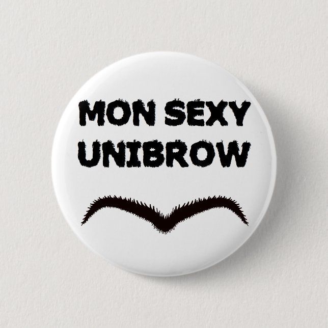 Chapa Redonda De 5 Cm Unibrow (Anverso)