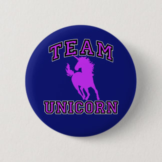 Chapa Redonda De 5 Cm Unicornio del equipo