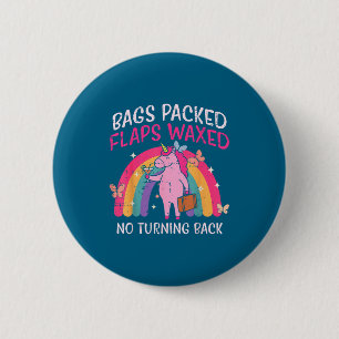 Chapa Redonda De 5 Cm Unicornio Divertido Malas Palabras Vacaciones W