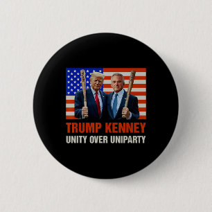 Chapa Redonda De 5 Cm Unidad de Trump Kennedy sobre Uniparty 2025 Elect