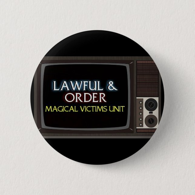 Chapa Redonda De 5 Cm Unidad mágica de las víctimas (Anverso)