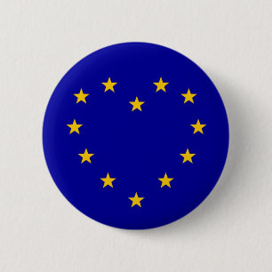 Chapa Redonda De 5 Cm Unión europea Brexit del voto del referéndum del