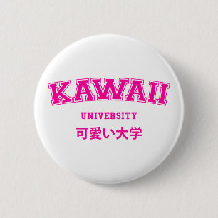 CHAPA REDONDA DE 5 CM UNIVERSIDAD DE KAWAII