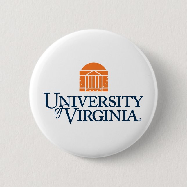 Chapa Redonda De 5 Cm Universidad de Virginia (Anverso)