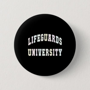 Chapa Redonda De 5 Cm Universidad divertida de salvavidas viaje a la pla