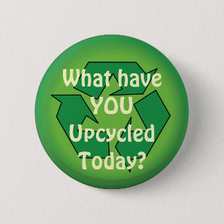 Chapa Redonda De 5 Cm Upcycle recicla