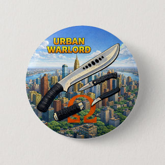 Chapa Redonda De 5 Cm Urban Warlord Button