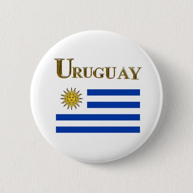 CHAPA REDONDA DE 5 CM URUGUAY (Anverso)