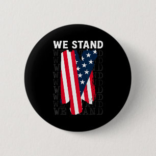 Chapa Redonda De 5 Cm Usa patriótico - bandera americana libertad - orgu