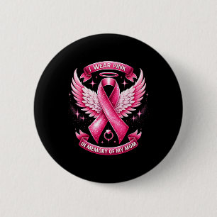 Chapa Redonda De 5 Cm Usa Rosa Para La Memoria De Mi Madre, Familia De C