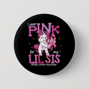 Chapa Redonda De 5 Cm Usa Rosa Para Mi Hermana Camisa Awaren Por El Cánc