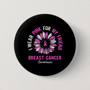 Chapa Redonda De 5 Cm Usar nk Por la Conciencia del Cáncer de Mama Suowe
