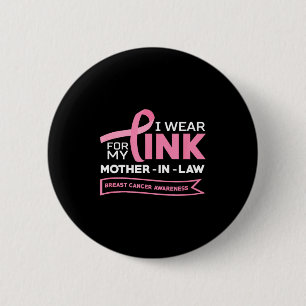 Chapa Redonda De 5 Cm Usar rosa por el diseño de la cinta rosa de mi sue