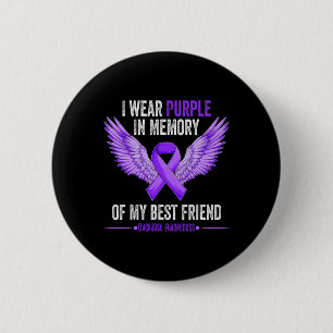 Chapa Redonda De 5 Cm Uso Morado En Memoria De Mi Mejor Sobredosis De Am