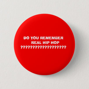 CHAPA REDONDA DE 5 CM USTED RECUERDA HIP HOP REAL…