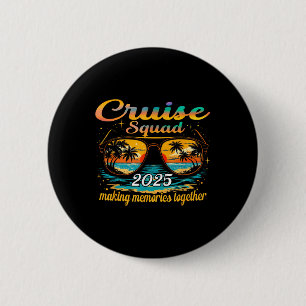 Chapa Redonda De 5 Cm Vac de verano de la familia Cruise Squad 2025