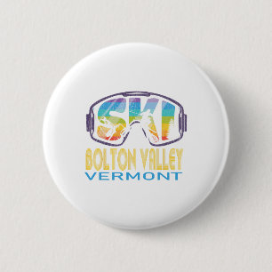Chapa Redonda De 5 Cm Vacaciones de esquí de Bolton Valley Vermont