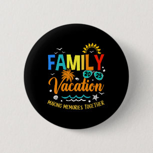 Chapa Redonda De 5 Cm Vacaciones Familiares 2025 Haciendo que los Recuer