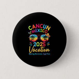 Chapa Redonda De 5 Cm Vacaciones Familiares Cancún México 2025 Creando R