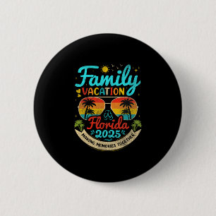 Chapa Redonda De 5 Cm Vacaciones Familiares Florida 2025 Grupo Florida V