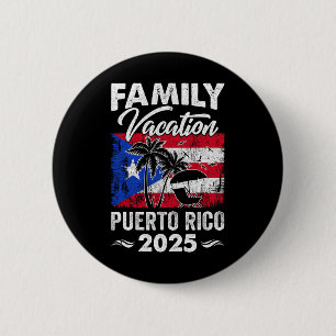 Chapa Redonda De 5 Cm Vacaciones familiares Puerto Rico 2025 Vaca de ver