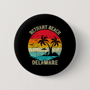 Chapa Redonda De 5 Cm Vacaciones Familiares Vintage Retro Delaware Betha