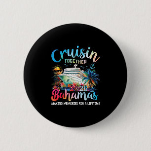 Chapa Redonda De 5 Cm Vacaciones Hamas Crucero Familiar Hamas Juntos