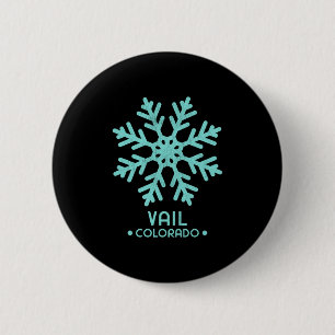 Chapa Redonda De 5 Cm Vail Colorado Skip Long Sleeve Ski Tee
