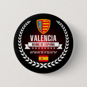 Chapa Redonda De 5 Cm Valencia