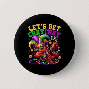 Chapa Redonda De 5 Cm Vamos a poner a los canallas a la mujer del Mardi 